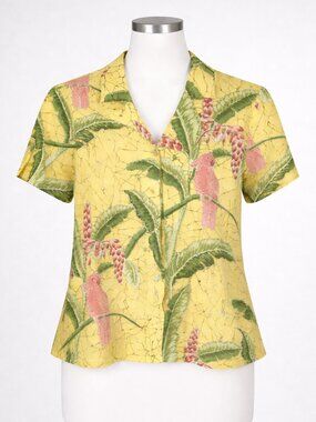 Tommy Bahama Silk Linen Blouse